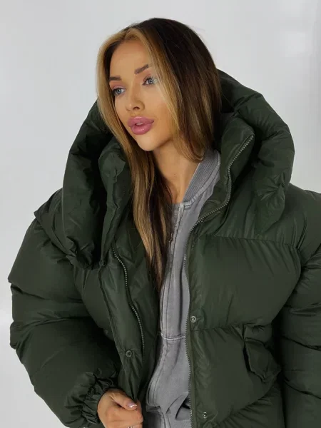 Пуховик Milirud зелений