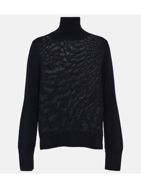 Pulover Jardin Des Orangers din cașmir albastru