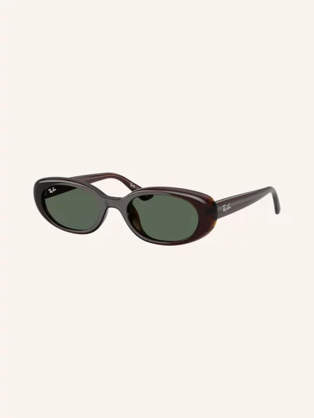 Ray-Ban Sluneční Brýle tmavě hnědá/ tmavě zelená