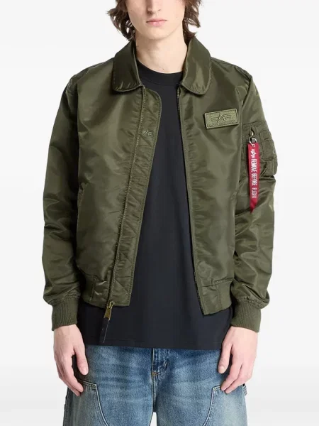Geacă bomber Alpha Industries verde