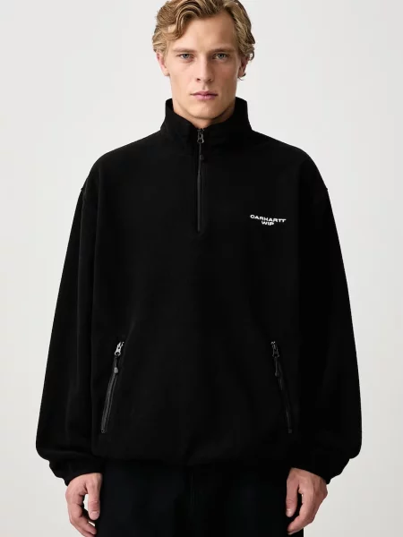 Carhartt WIP Edmore Half Zip Sweat hanorac din polar pentru bărbați