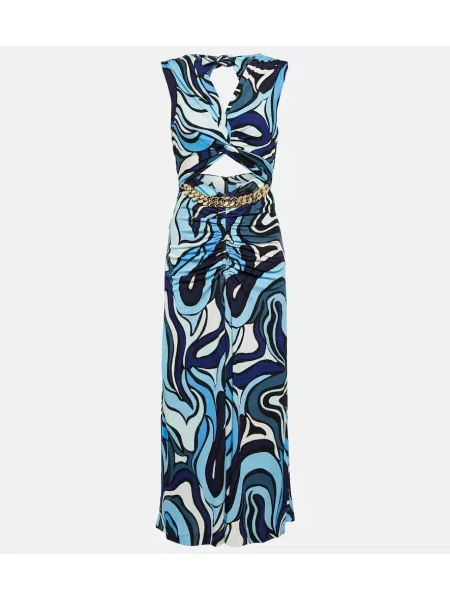 Rochie midi Rebecca Vallance cu imagine până la genunchi de costum