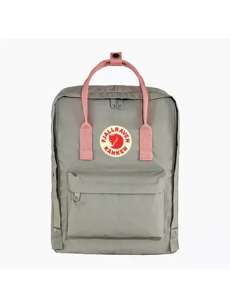 Turistický batoh Fjällräven Kanken 16 l fog/pink sivá