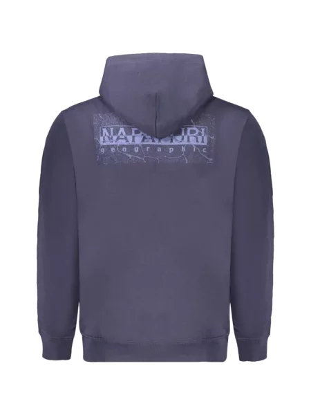 Hoodie Napapijri με κέντημα μπλε