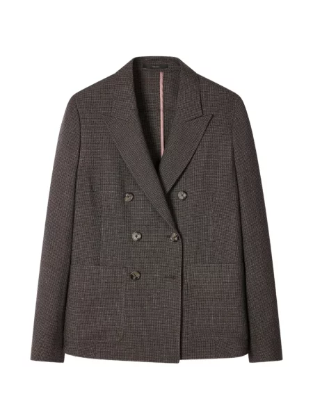 Sacou Paul Smith cu două rânduri de nasturi maro