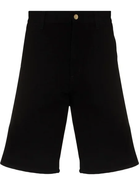 Bermude Carhartt Wip din canvas negru