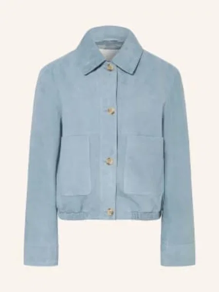 Iq Studio Skórzana Kurtka blau