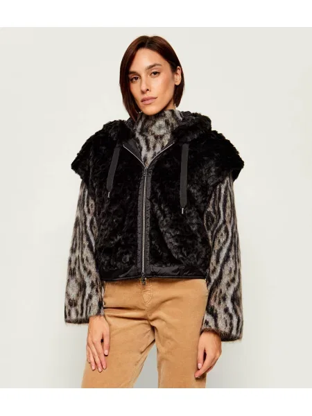 Marc Cain Vestă | Relaxed fit negru
