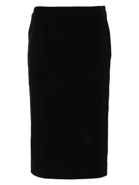 Midi midi sukně Christian Dior Pre-owned černé