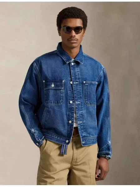 POLO RALPH LAUREN Farmer kabát kék