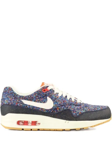Sneakerși Nike Air Max 1 cu șireturi din dantelă albastru