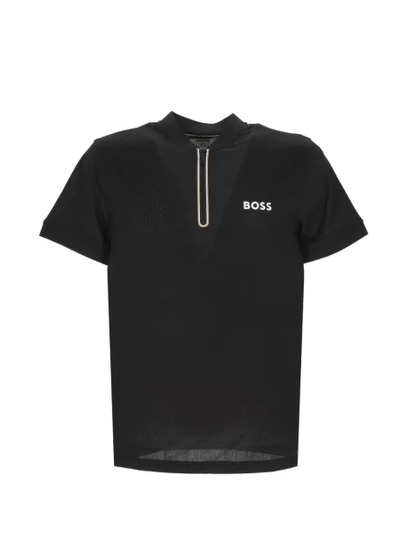 Tricou polo Boss negru