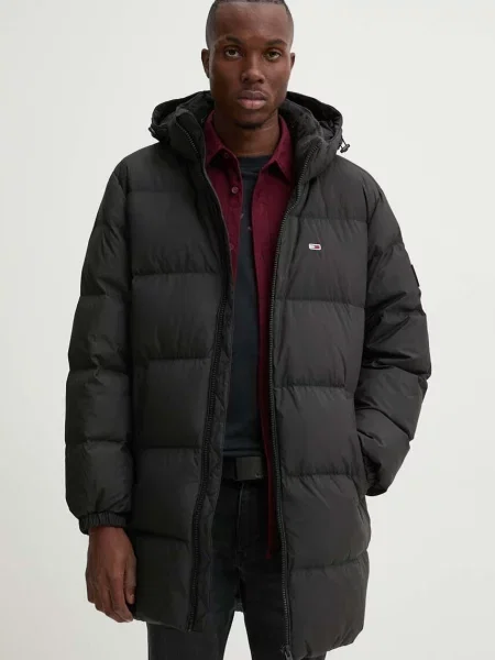 Tommy Jeans geaca de puf barbati de iarna negru