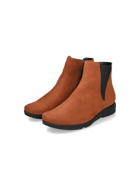 Botki Mephisto zamszowe casual brązowe