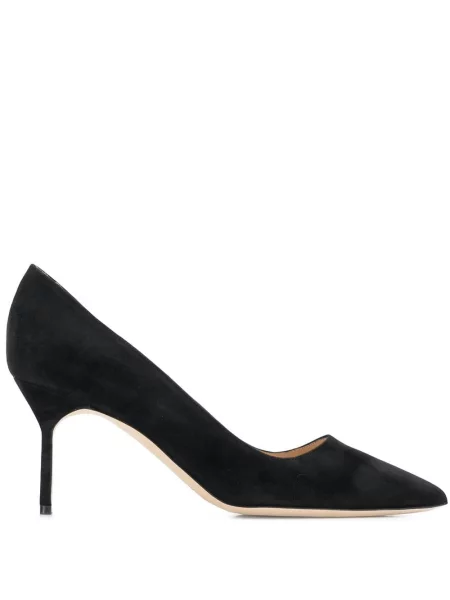 Pantofi cu toc Manolo Blahnik negru