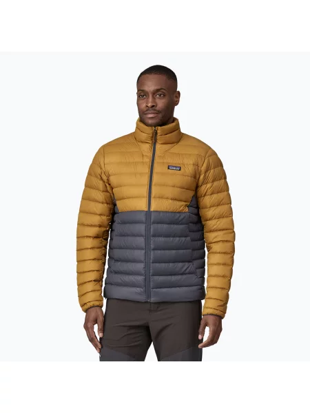 Kurtka puchowa Patagonia Down Sweater raptor brown brązowa