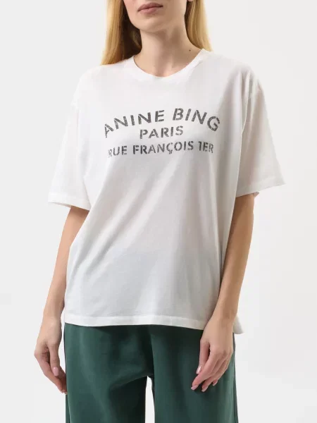Футболка Anine Bing біла