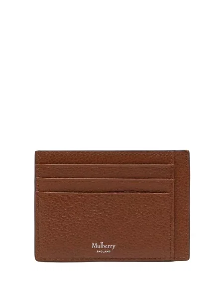 Portofel Mulberry din piele maro