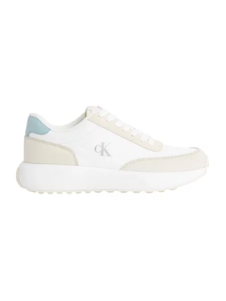 Sneakersy Calvin Klein Jeans beżowe