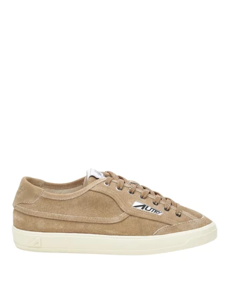 Sneakersy Autry zamszowe beżowe