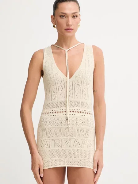 Patrizia Pepe sukienka beżowa