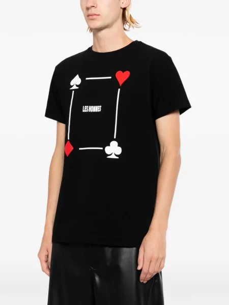 Tricou Les Hommes negru