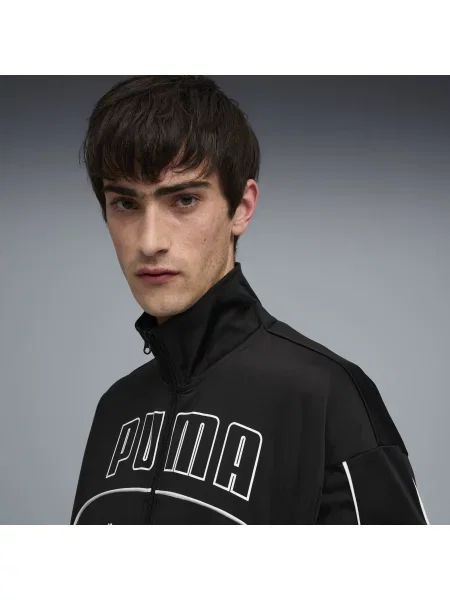Kurtka dresowa unisex o luźnym kroju FUTURE.PUMA.ARCHIVE czarna
