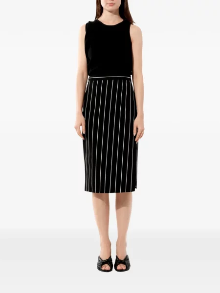 Fustă Balenciaga în linie A negru