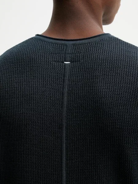 Шерстяной легкий свитер Rag & Bone синий