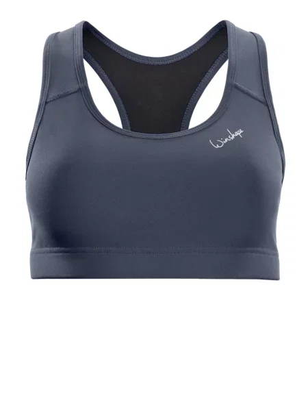 Winshape Sutien sport gri metalic alb