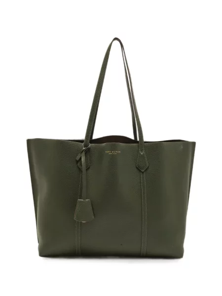 Geantă shopper Tory Burch verde