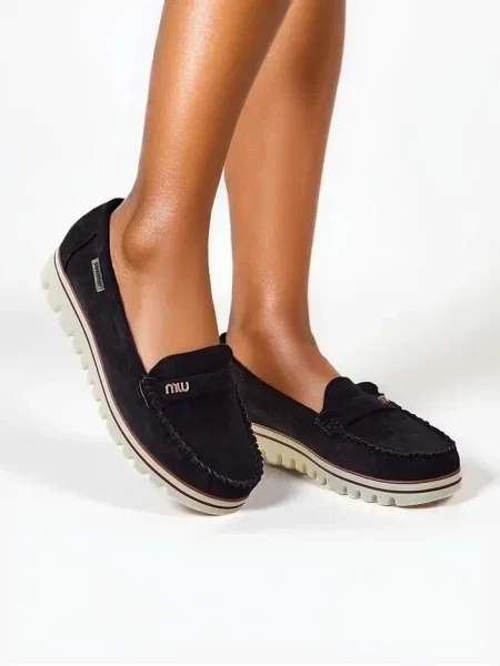 Mocasini Resti negru