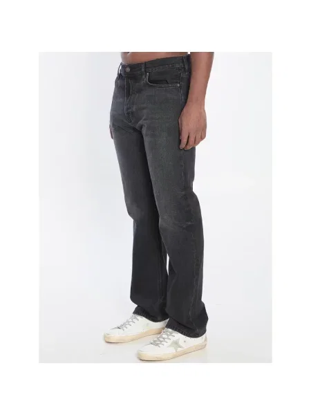 Jeansy straight leg Haikure czarne