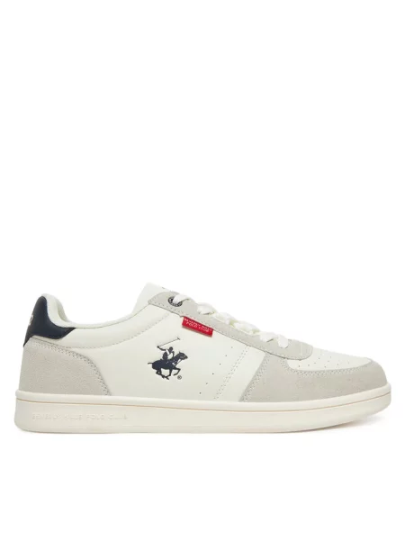 Sneakersy Beverly Hills Polo Club białe