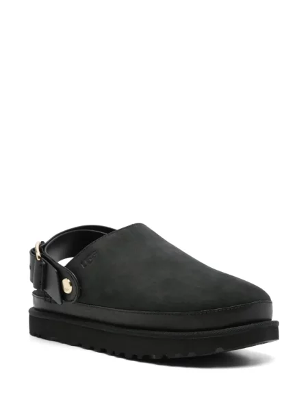 Papuci tip mules Ugg negru