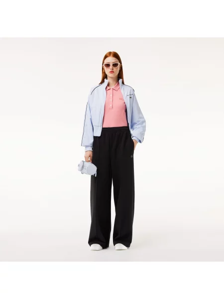 Lacoste поло Slim Fit рожеве