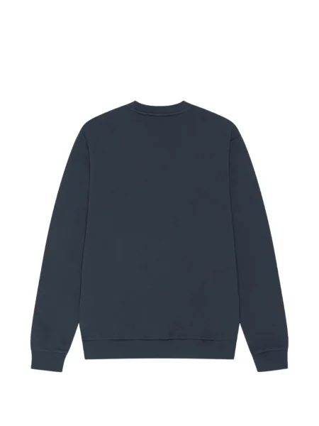 Hanorac Les Deux cu broderie albastru