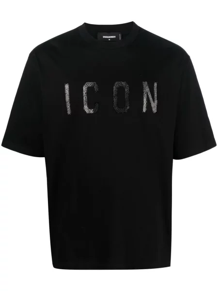 Tricou Dsquared2 cu imagine negru