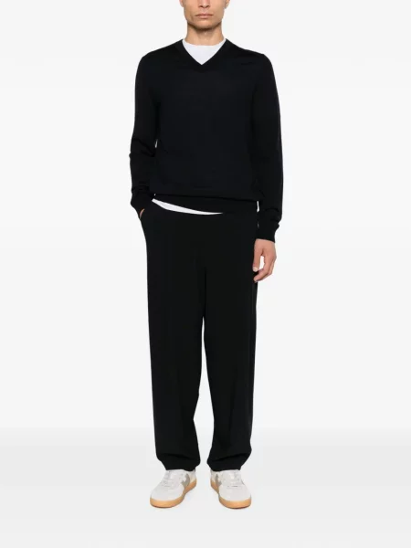 Pantaloni Giorgio Armani albastru