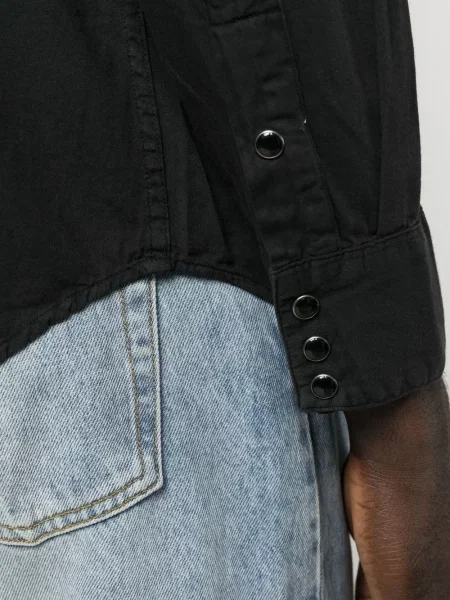 Πουκάμισο Ralph Lauren Rrl μαύρο