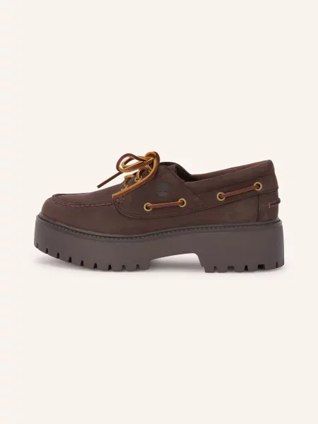 Timberland Lodní Mokasíny Stone Street tmavě hnědá