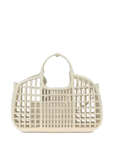 Geantă shopper Miu Miu din piele