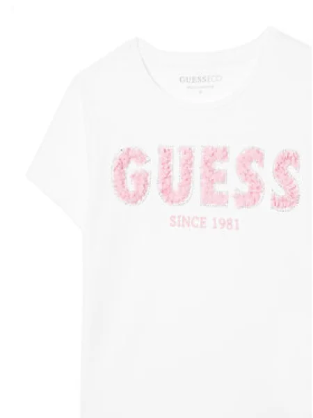 Guess Póló Regular Fit fehér