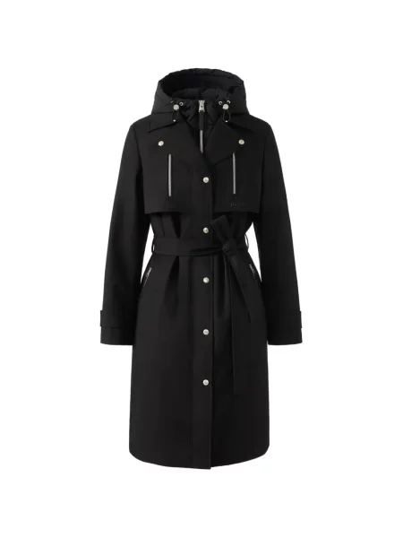 Trenci Mackage cu glugă negru