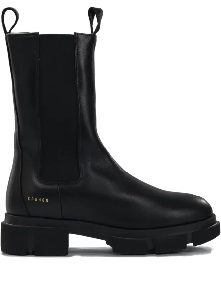 Botine Copenhagen Studios cu platformă negru