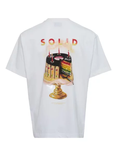 Marškinėliai Solid Homme balta