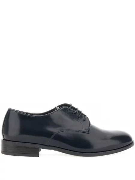 Pantofi derby Duca Heritage din piele negru