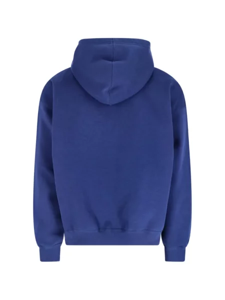Hanorac Nike cu broderie retro din piele de căprioară violet