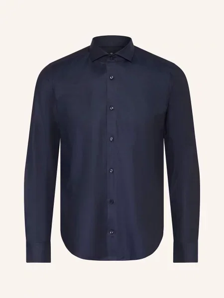 Joop! Košile Pares Slim Fit tmavě modrá