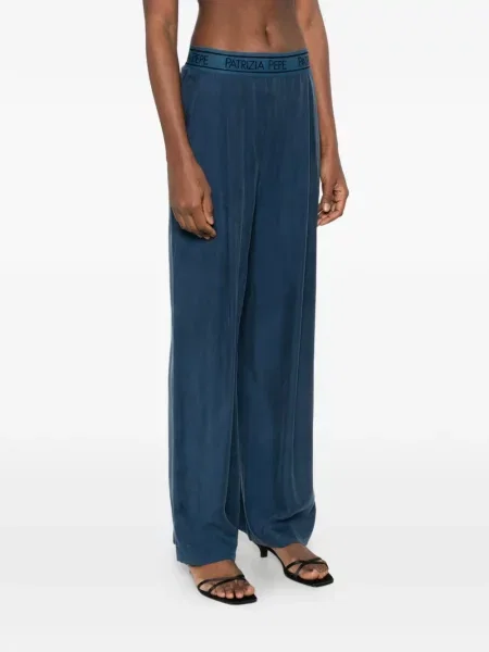 Pantaloni Patrizia Pepe albastru